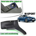 thumbnail image 4 of unique 4pcs For BMW 3 Series F30 Sedan M3 MSport 2012 - 2019 Mud Flaps Splash Guards Mudguards Front Rear 2013 2014 2015 2016 2017 2018, 4 of 5