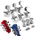 thumbnail image 4 of Acoustic Guitar String Semiclosed Tuning Pegs Tuners Heads Machine D4I9, 4 of 10