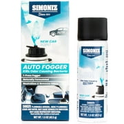 Simoniz Automotive Odor & Bacteria Eliminating Vehicle Fogger/Freshener New Car Scent, 1.5 oz