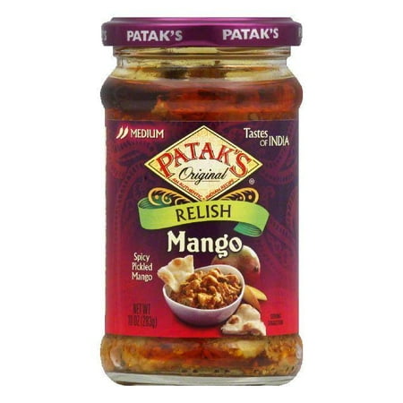 Patak Mango Relish - Patak's Mango Relish Medium, 10 OZ (Pack of 6)