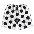 thumbnail image 5 of Goofa Soccer Ball Printed Mens Swim Trunks Summer Quick Dry Short Beach Swimwear Bathing Suits-Small, 5 of 9