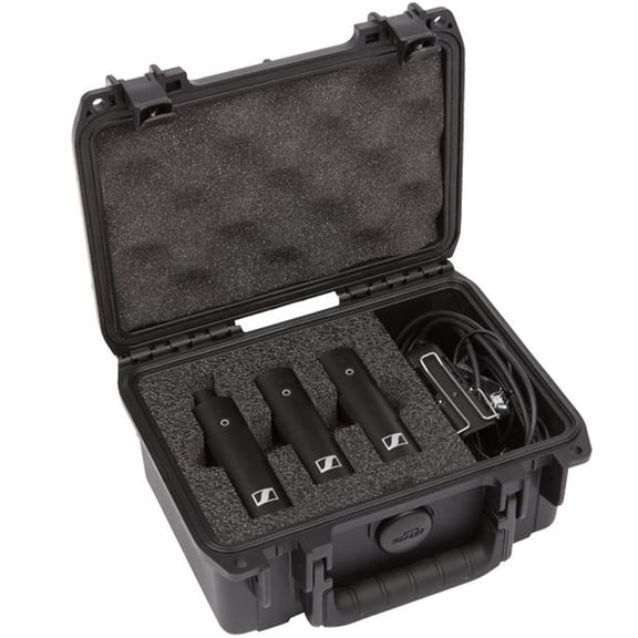 SKB iSeries 3I0705-3 Injection Molded Waterproof Case for Sennheiser XSW-D ENG Set Wireless Audio System