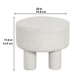 thumbnail image 6 of Better Homes & Gardens Adlin Ottoman, Cream Boucle, 6 of 8