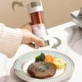 thumbnail image 4 of ¡Liquidación! Ofertas de YLOMAY: tarros para condimentos de doble capa y doble tapa, para control cuantitativo de condimentos, botellas para cocina, restaurante y barbacoa al aire libre., 4 of 7