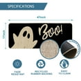thumbnail image 2 of Sm:)e Boo Ghost Halloween Doormat 17x47 Inch, Black, 2 of 7