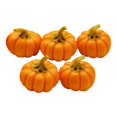 thumbnail image 1 of 5x minicalabazas artificiales, calabazas pequeñas realistas, decoración de de otoño en miniatura para decoración del hogar Baoblaze minicalabaza, 1 of 8
