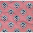 thumbnail image 4 of oneOone Organic Cotton Poplin Twill Fabric Floral Block Print Fabric By Yard 42 Inch Wide, 4 of 4