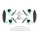thumbnail image 3 of Hoja Hélices Ruido 4726F 8 Piezas para DJI Mini (negro Plateado), 3 of 7