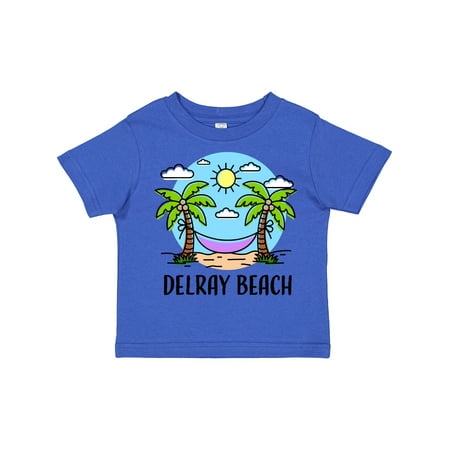 

Inktastic Summer Vacation in Delray Beach Gift Toddler Boy or Toddler Girl T-Shirt
