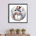 thumbnail image 4 of Pittura diamante 5D DIY Full Round Drill Winter Snowman Kit Home Decor Art Craft FLhrweasw Nuevo, 4 of 9