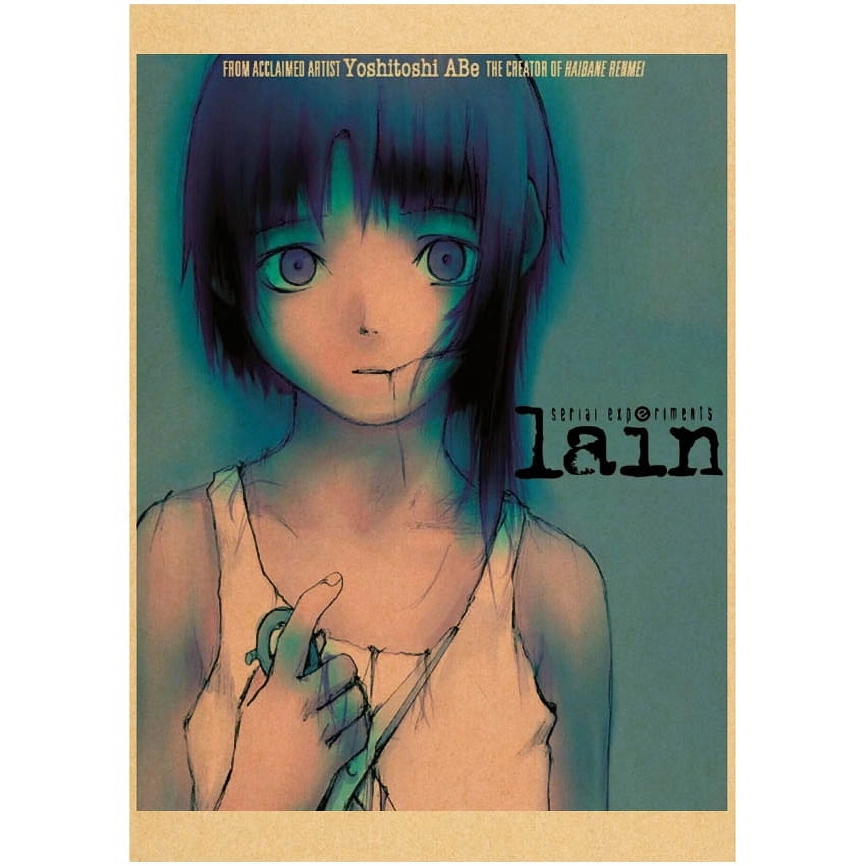 serial experiments lain Poster Anime Wall Art Home Decorative