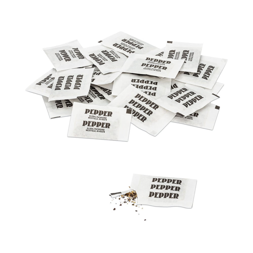0.1 grams Pepper Packets (3000/Carton)