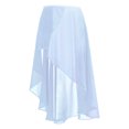 thumbnail image 3 of Ballet Wrap Skirt Women Chiffon Midi Dance Skirts with Adjustable Waist, 3 of 6