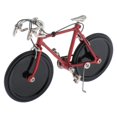 thumbnail image 2 of kusrkot Metal Diecast Toy Bike Model Dollhouse Miniature Ornament Decor Red, 2 of 9