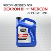 Super Tech High Mileage Transmission Fluid for Automatic Vehicles, 1 Gallon