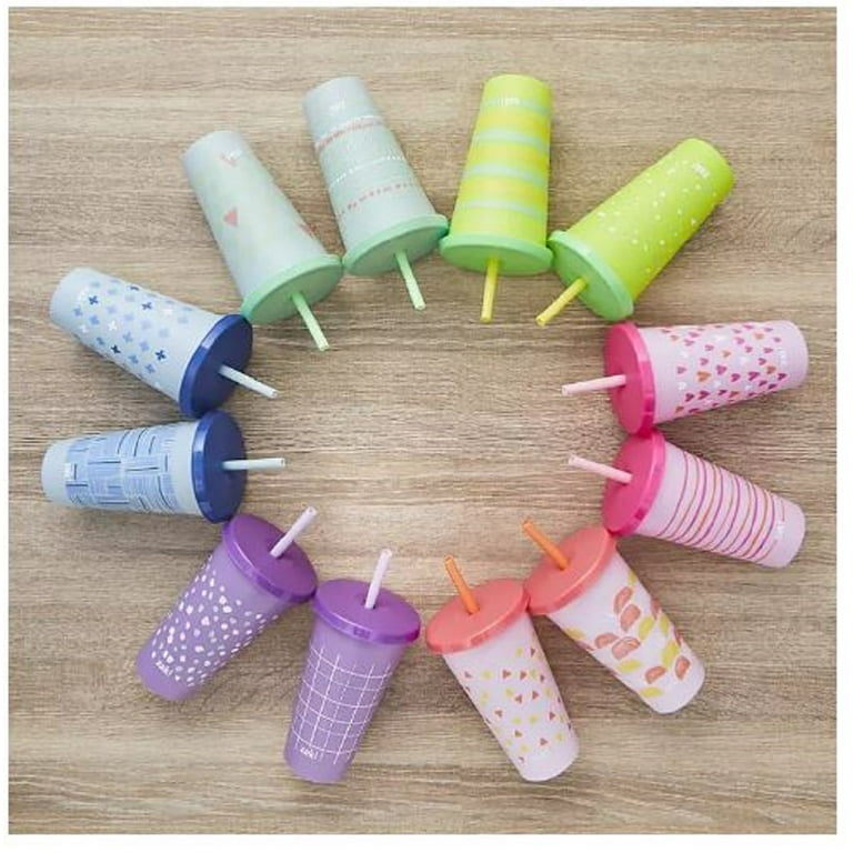 Zak Designs Color Changing 25 oz Multicolor Plastic Tumbler (Set