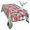 Pink Black, variant on Pink Tulip Flowers Table Cloth Waterproof Tablecloths, Black Buffalo Plaid Spring Floral Plants Tablecloth Dining Table Cover for Kitchen Party Tabletop Outdoor, Rectangle Tablecloth 60x120 Inch