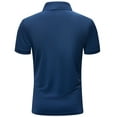thumbnail image 4 of Geeksport Mens Polo Shirts Solid Color Moisture Wicking Short Sleeve Golf Shirt Tennis Running Sport T-Shirts, 4 of 7