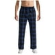 thumbnail image 2 of Pantalones largos para hombre, informales, de moda, con cintura elástica, de tela a cuadros, largos, rectos y elásticos, de poliéster., 2 of 6