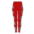 thumbnail image 7 of Ailaofu Womens Halloween Leggings Printed Stretchy Leggings Yoga Pants, 7 of 7