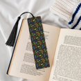 thumbnail image 4 of Kdxio Pixel Game Print Metal Tassel Bookmarks,Perfect Gift for Art Lovers and Bookworms Metal Bookmarks for Women, 4 of 8