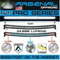thumbnail image 3 of No.1 42 inch Curved 240W Pro Series CREE LED Light Bar 2017 Design Combo Beam, 3 of 9