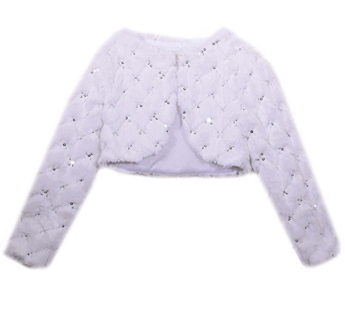 baby girl fluffy cardigan