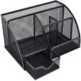 thumbnail image 4 of Multifunctional Desktop Storage, Simple Mesh Desk Organizer with, 4 of 5