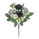 thumbnail image 2 of Ramo de flores artificiales para decoración del hogar y bodas – Gran arreglo floral imitado de 28 cm para centros de mesa, fiestas, oficina, jardín, 2 of 7