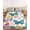 Orange Cherry Pink Purple, variant on King Size Fitted Sheet Set - Spring Butterflies 3 Piece Bedding Sets 16" Deep Pocket Fitted Sheet with 2 Pillowcases, Summer Countryside Leaf Flowers Brushed Microfiber Hotel Luxury Bed Sheets