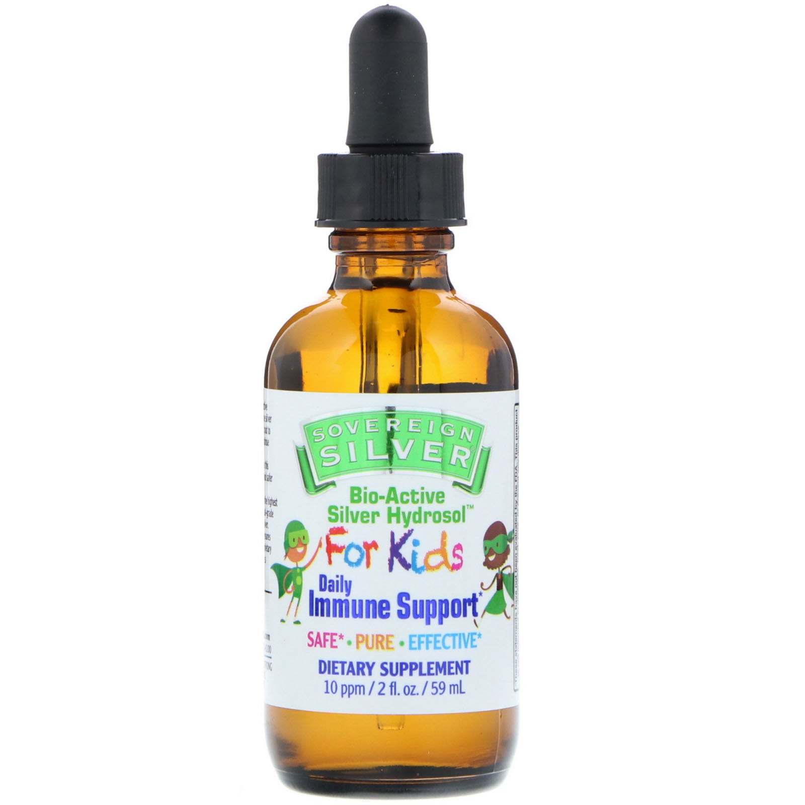 Sovereign Silver BioActive Silver Hydrosol For Kids Daily Immune