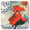 thumbnail image 2 of Vinyl Drink Coasters - Set of 4 - Palais de Glace, 2 of 3