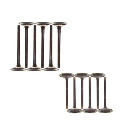 DNJ VK121130 Exhaust Intake Valve Kit Fits Cars & Trucks 1992-2003 Dodge, B150, B250, B-1500, Dakota, Ram 2500 Van, V6 3.9L OHV 12V EV1130 X6 IV1130 X6