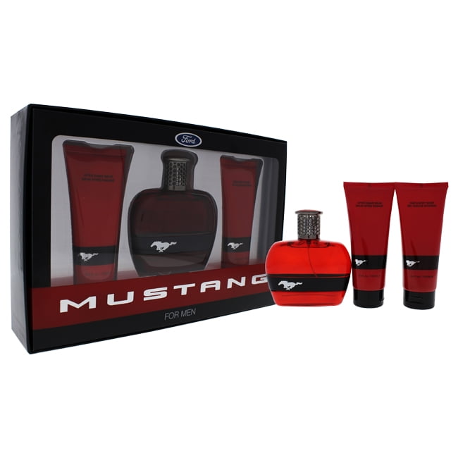mustang red pour homme