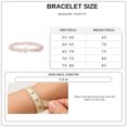 APIPEE Cross Beaded Bracelet for Women and Men with Pink Sodalite ...