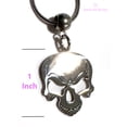 thumbnail image 4 of Skull Necklace for Men and Women - Gothic Jewelry or Goth Necklaces to use with a Pirate Costume Women and Men Skeleton Necklace or Skull Necklaces for Women or Skull Pendant and Demon Necklace Cool, 4 of 7