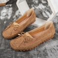 thumbnail image 5 of Women Wide Width Slip On Loafers, Soft Walking Flat Shoes,US:10.5, 5 of 5
