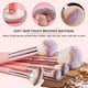 thumbnail image 4 of Brochas de maquillaje MAANGE de fibra sintética, 20 unidades, con caja de regalo, color rosa, 4 of 9