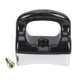 thumbnail image 1 of 2X Home Black Silver Bakelite Handle for Fry Pan Saucepan Cookware, 1 of 7