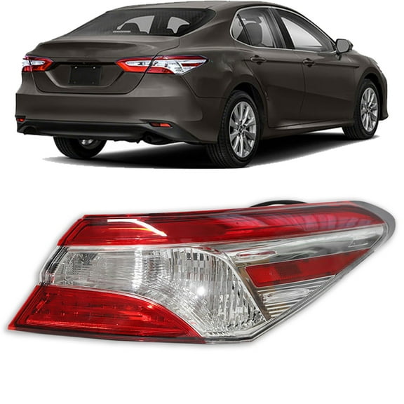 LABLT Tail Light For 2018-2020 Toyota Camry Passenger Side L/LE Outer Rear Lamp RH