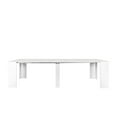 thumbnail image 6 of Aukfa Extendable Dining Table for 6-12 Person, 9FT Rectangle Dining Table for Kitchen/Dining Room,White, 6 of 8