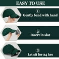 thumbnail image 3 of 2pcs Hat Brim Bender for All Type Caps with Dual Option Slot Shaper Curving Tool, 3 of 6
