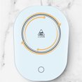 thumbnail image 2 of CIMAXIC White Heating Coaster with 55Degree Constant Temperature for Kitchen Tempered Glass Material Small Size Perfect for Kitchen 4.5 Inches,6.3"X4.72"X0.79", 2 of 4