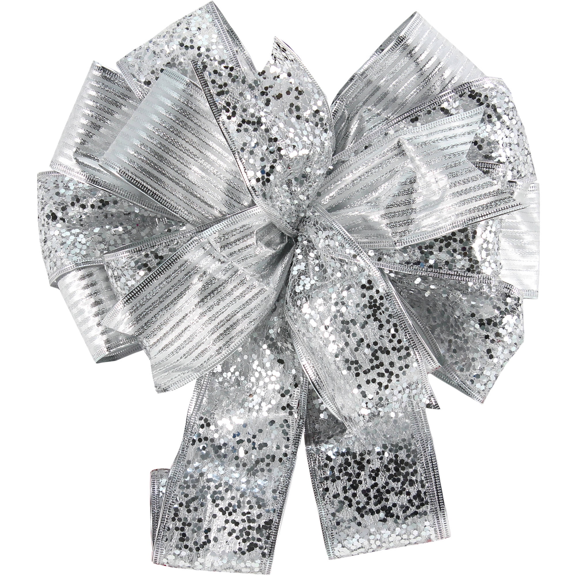 Christmas Tree Topper Bow - Walmart.com - Walmart.com