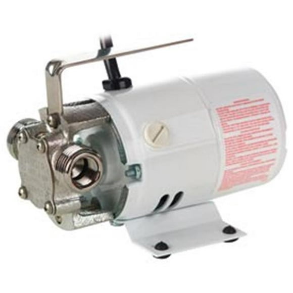 Little Giant 115V Non-Submersible Utility Pump with Nickel Plated Brass Pump Head