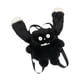 thumbnail image 3 of Mochila de peluche con forma de conejito, regalo de cumpleaños, correa ajustable para el hombro, moda, suave, informal. Negro, 3 of 9
