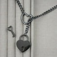 thumbnail image 5 of TOOPTY Heart Lock Necklaces Eternal Tokens Of Love's Embracea Romantic Heart Lock Jewelry Sealing Affection With Style, 5 of 5