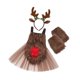 thumbnail image 5 of Traje de Navidad para niñas,Traje navideño para bebé,traje para recién nacido,traje festivo,Disfraz de cosplay sin mangas,ligero,para niños,Disfraz de carnaval con accesorios para fotos 100, 5 of 10