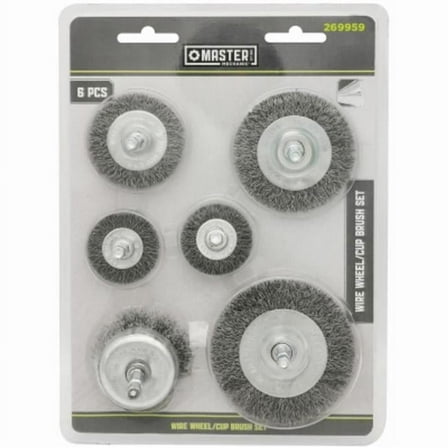 Master Machine Wire Wheel Set - 6 Piece