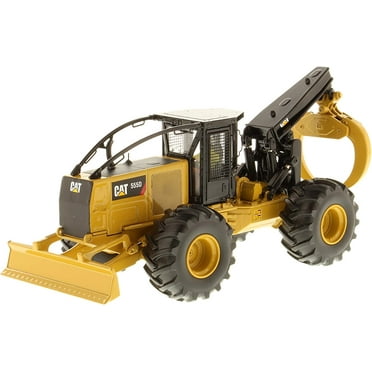 Diecast Masters Caterpillar 555D Skidder High Line Series Vehicle, 7.29 x 3.03 x 2.68 inches